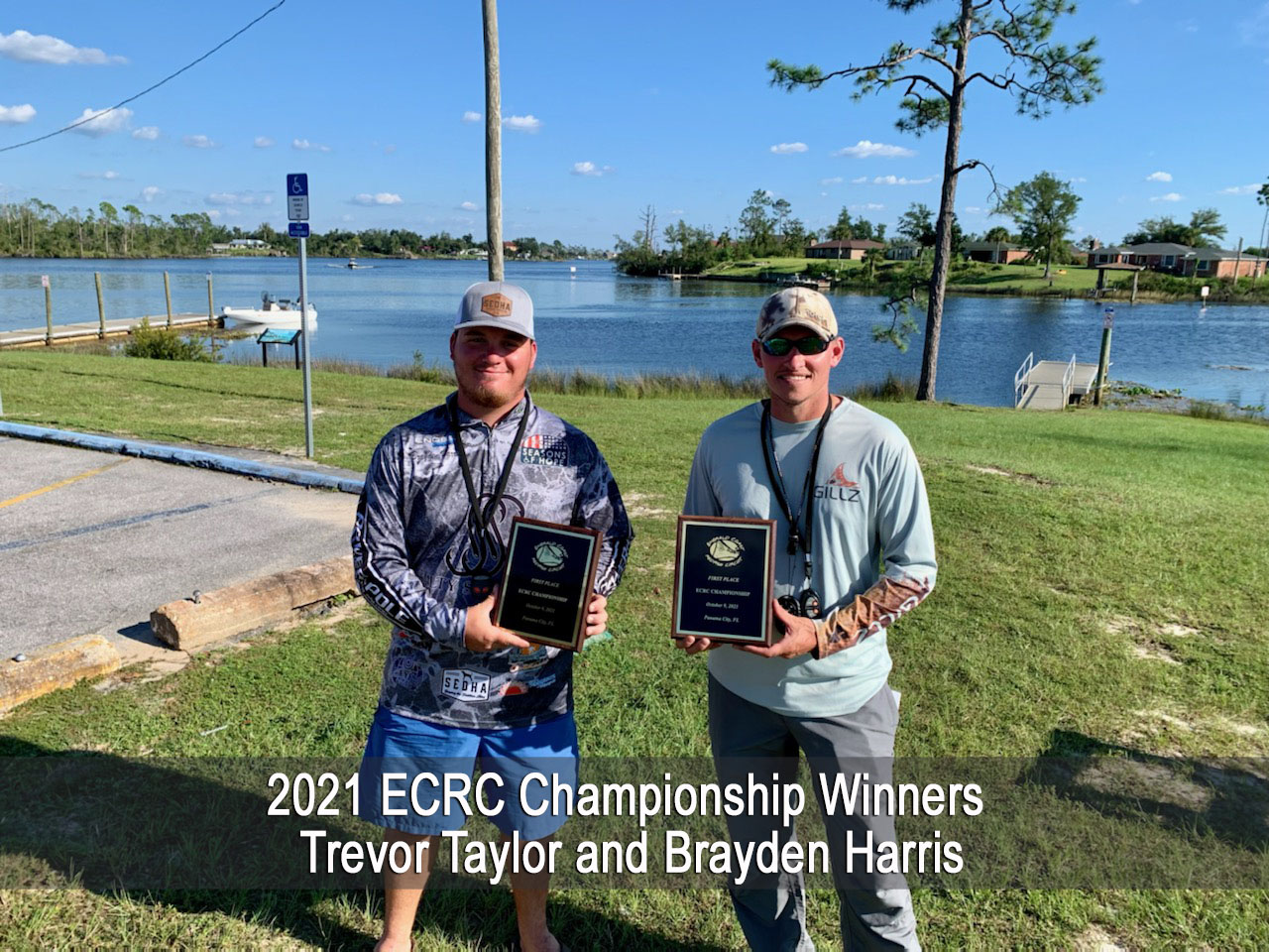 2021 1st Place Championship Winners - The Redfish Circuit Destin FL - Trevor Taylor and Brayden Harris