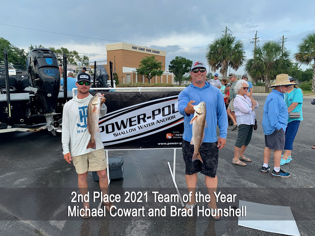 2021 2nd Place Team of the Year - The Redfish Circuit Destin FL - Michael Cowart and Brad Hounshell